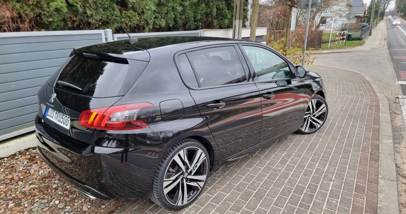 Peugeot 308 cena 58999 przebieg: 78000, rok produkcji 2019 z Polkowice małe 497